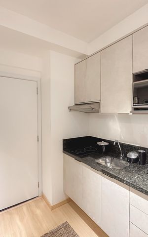Apartamento à venda com 32m², 1 quarto e sem vaga Apartamento à venda com 32m², 1 quarto e sem vagaCozinha