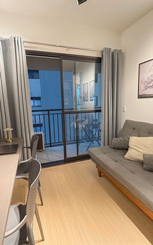 Apartamento à venda com 32m², 1 quarto e sem vaga Apartamento à venda com 32m², 1 quarto e sem vagaSala