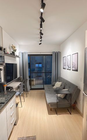 Apartamento à venda com 32m², 1 quarto e sem vaga Apartamento à venda com 32m², 1 quarto e sem vagaSala