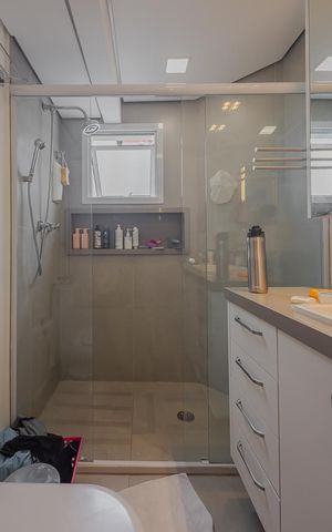 Apartamento à venda com 230m², 3 quartos e 3 vagasBanheiro da Suíte