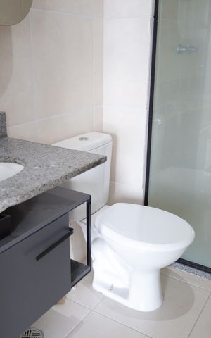 Apartamento à venda com 55m², 3 quartos e 1 vagaBanheiro Social