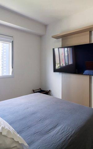 Apartamento à venda com 69m², 1 quarto e 1 vagaSuíte