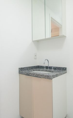 Apartamento para alugar com 26m², 1 quarto e sem vagaBanheiro
