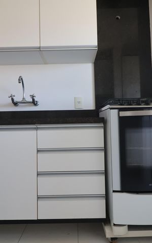 Apartamento para alugar com 75m², 2 quartos e 1 vagaCozinha e Área de Serviço