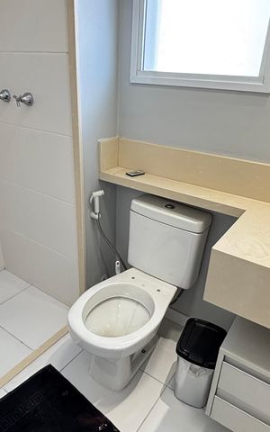 Apartamento para alugar com 65m², 2 quartos e 1 vaga Apartamento para alugar com 65m², 2 quartos e 1 vagaBanheiro da Suíte
