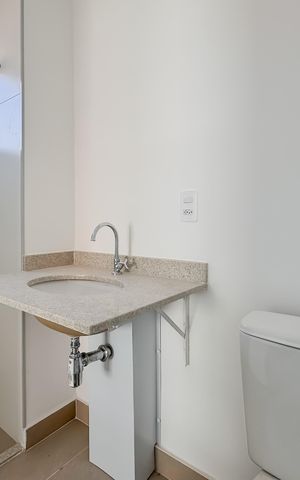 Apartamento à venda com 69m², 2 quartos e 1 vaga Apartamento à venda com 69m², 2 quartos e 1 vagaBanheiro da Suíte