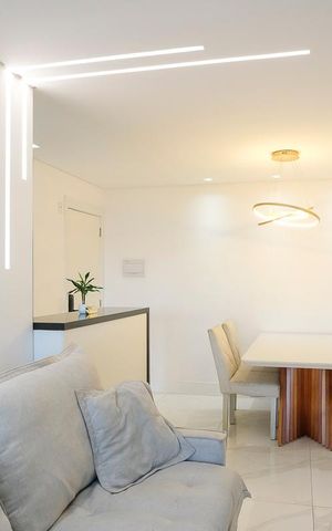 Apartamento à venda com 75m², 3 quartos e 2 vagasSala