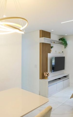 Apartamento à venda com 75m², 3 quartos e 2 vagasSala