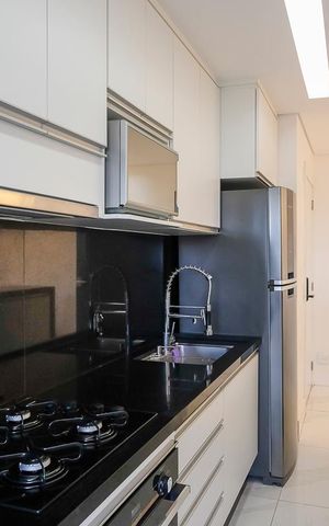 Apartamento à venda com 75m², 3 quartos e 2 vagasCozinha