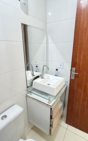 Casa para alugar com 110m², 2 quartos e 1 vagaBanheiro Social