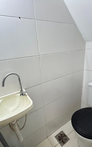 Casa para alugar com 110m², 2 quartos e 1 vagaLavabo da sala