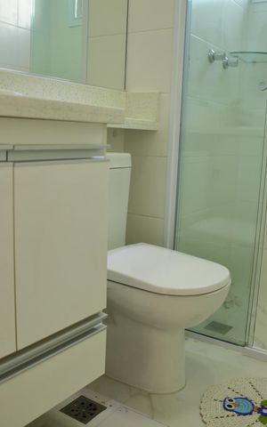 Apartamento para alugar com 43m², 2 quartos e 1 vagaBanheiro 