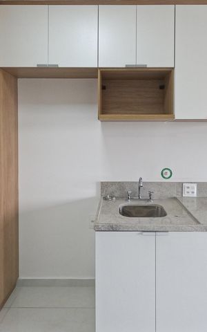 Studio à venda com 27m², 1 quarto e sem vaga Studio à venda com 27m², 1 quarto e sem vagaCozinha