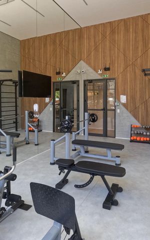 Studio à venda com 27m², 1 quarto e sem vaga Studio à venda com 27m², 1 quarto e sem vagaAcademia