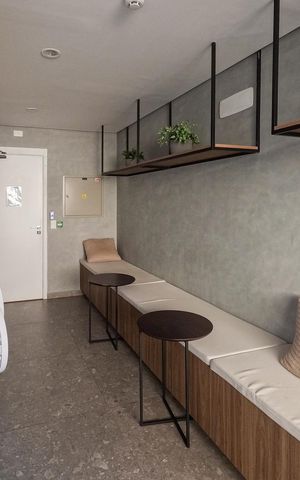 Studio à venda com 27m², 1 quarto e sem vaga Studio à venda com 27m², 1 quarto e sem vagaLavanderia