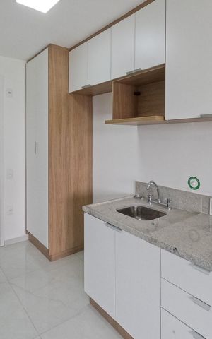 Studio à venda com 27m², 1 quarto e sem vaga Studio à venda com 27m², 1 quarto e sem vagaCozinha