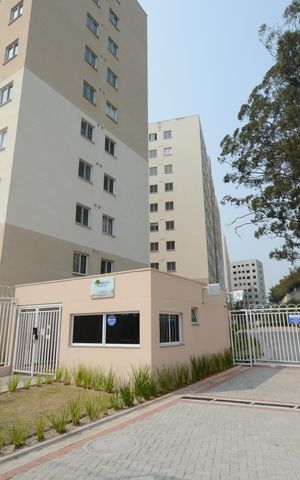 Apartamento para alugar com 36m², 2 quartos e 1 vagaFachada e portaria
