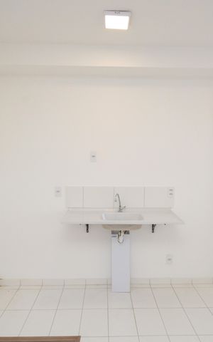 Apartamento para alugar com 36m², 2 quartos e 1 vagaCozinha e Área de Serviço
