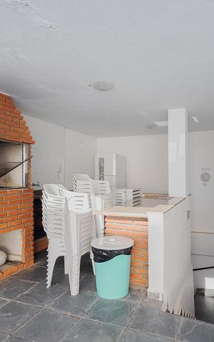 Apartamento à venda com 57m², 1 quarto e sem vagaChurrasqueira