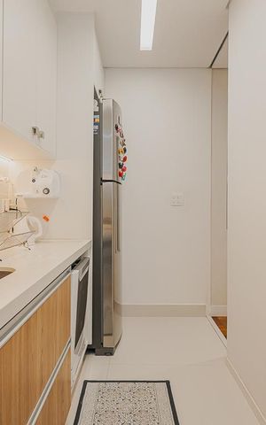 Apartamento à venda com 57m², 1 quarto e sem vagaCozinha