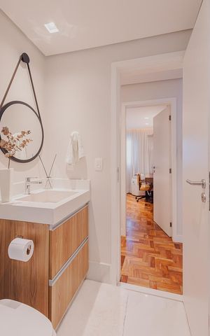 Apartamento à venda com 57m², 1 quarto e sem vagaBanheiro