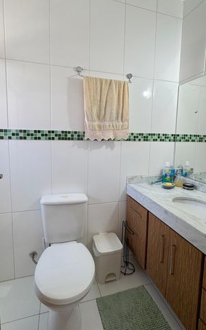 Casa de condomínio à venda com 270m², 3 quartos e 3 vagasBanheiro da Suíte 1