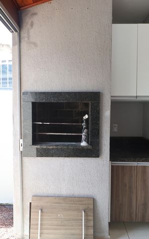 Casa à venda com 87m², 2 quartos e 1 vagaChurrasqueira