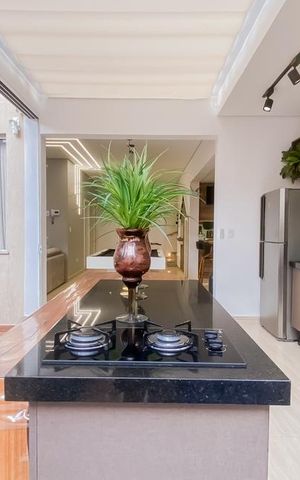 Casa à venda com 290m², 3 quartos e 4 vagas Casa à venda com 290m², 3 quartos e 4 vagasÁrea comum - Churrasqueira