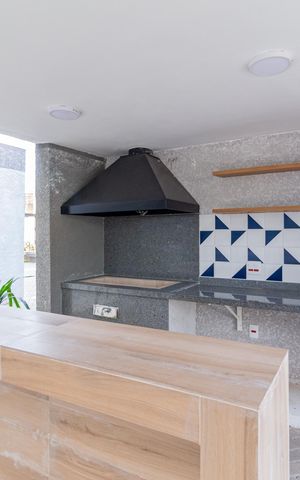 Apartamento para alugar com 40m², 2 quartos e 1 vagaÁrea comum - Churrasqueira