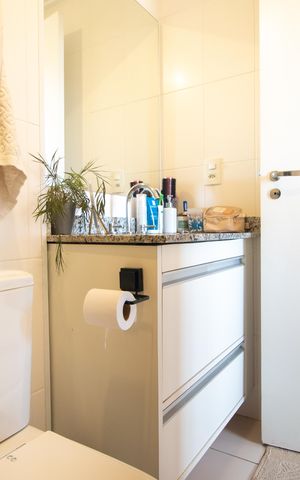 Apartamento para alugar com 70m², 2 quartos e 1 vagaBanheiro 1