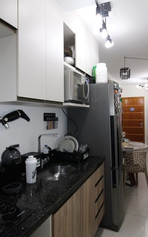 Apartamento para alugar com 40m², 2 quartos e sem vagaCozinha / Área de Serviço