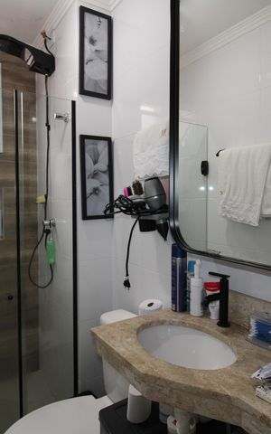 Apartamento para alugar com 40m², 2 quartos e sem vagaBanheiro