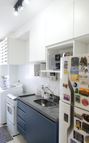 Apartamento à venda com 49m², 2 quartos e 1 vagaCozinha