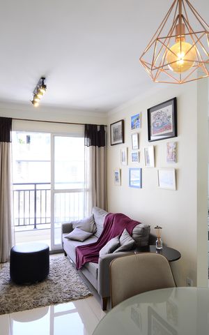 Apartamento à venda com 49m², 2 quartos e 1 vagaSala