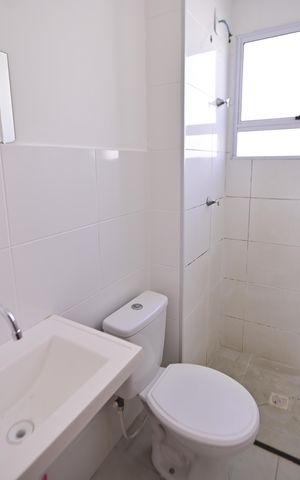 Apartamento para alugar com 48m², 2 quartos e 1 vaga Apartamento para alugar com 48m², 2 quartos e 1 vagaBanheiro