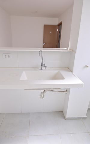 Apartamento para alugar com 48m², 2 quartos e 1 vaga Apartamento para alugar com 48m², 2 quartos e 1 vagaCozinha e Área de Serviço