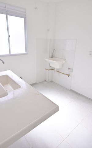 Apartamento para alugar com 48m², 2 quartos e 1 vaga Apartamento para alugar com 48m², 2 quartos e 1 vagaCozinha e Área de Serviço