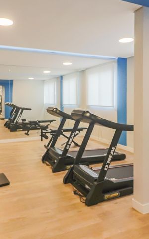 Apartamento para alugar com 37m², 2 quartos e 1 vaga Apartamento para alugar com 37m², 2 quartos e 1 vagaÁrea comum - Academia
