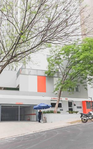 Apartamento para alugar com 37m², 2 quartos e 1 vaga Apartamento para alugar com 37m², 2 quartos e 1 vagaFachada e portaria
