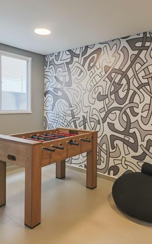 Apartamento para alugar com 37m², 2 quartos e 1 vaga Apartamento para alugar com 37m², 2 quartos e 1 vagaÁrea comum - Salão de jogos