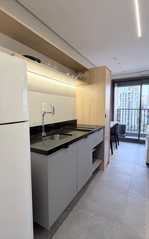 Apartamento para alugar com 25m², 1 quarto e sem vagaCozinha