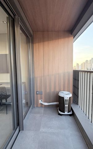Apartamento para alugar com 25m², 1 quarto e sem vagaSacada