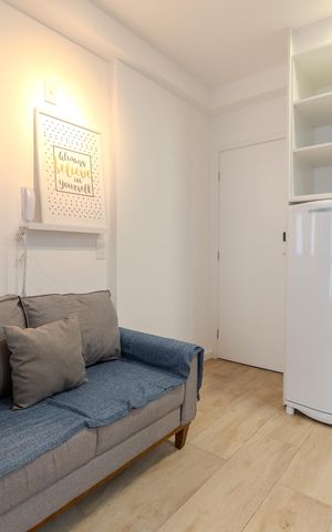 Apartamento à venda com 35m², 1 quarto e sem vaga Apartamento à venda com 35m², 1 quarto e sem vagaSala