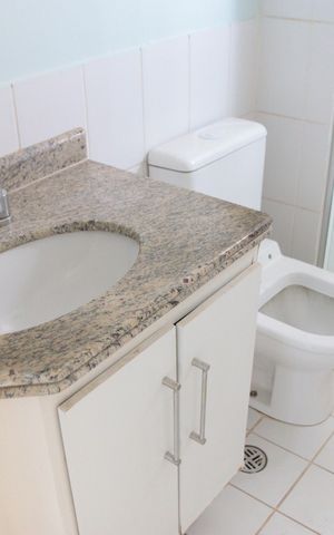 Apartamento para alugar com 85m², 3 quartos e 2 vagasBanheiro da Suíte