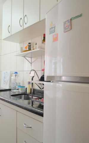 Apartamento para alugar com 56m², 2 quartos e 1 vagaCozinha e Área de Serviço