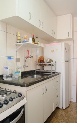 Apartamento para alugar com 56m², 2 quartos e 1 vagaCozinha e Área de Serviço