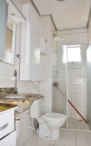 Apartamento para alugar com 59m², 2 quartos e 1 vaga Apartamento para alugar com 59m², 2 quartos e 1 vagaBanheiro Social