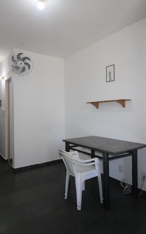 Studio para alugar com 30m², 1 quarto e 1 vagaQuarto