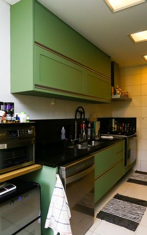 Apartamento à venda com 163m², 3 quartos e 4 vagas Apartamento à venda com 163m², 3 quartos e 4 vagascozinha