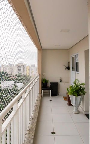 Apartamento à venda com 156m², 3 quartos e 3 vagasVaranda da Sala